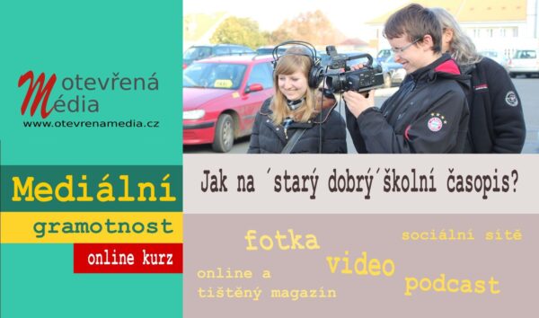 MEDIÁLNÍ GRAMOTNOST online kurz